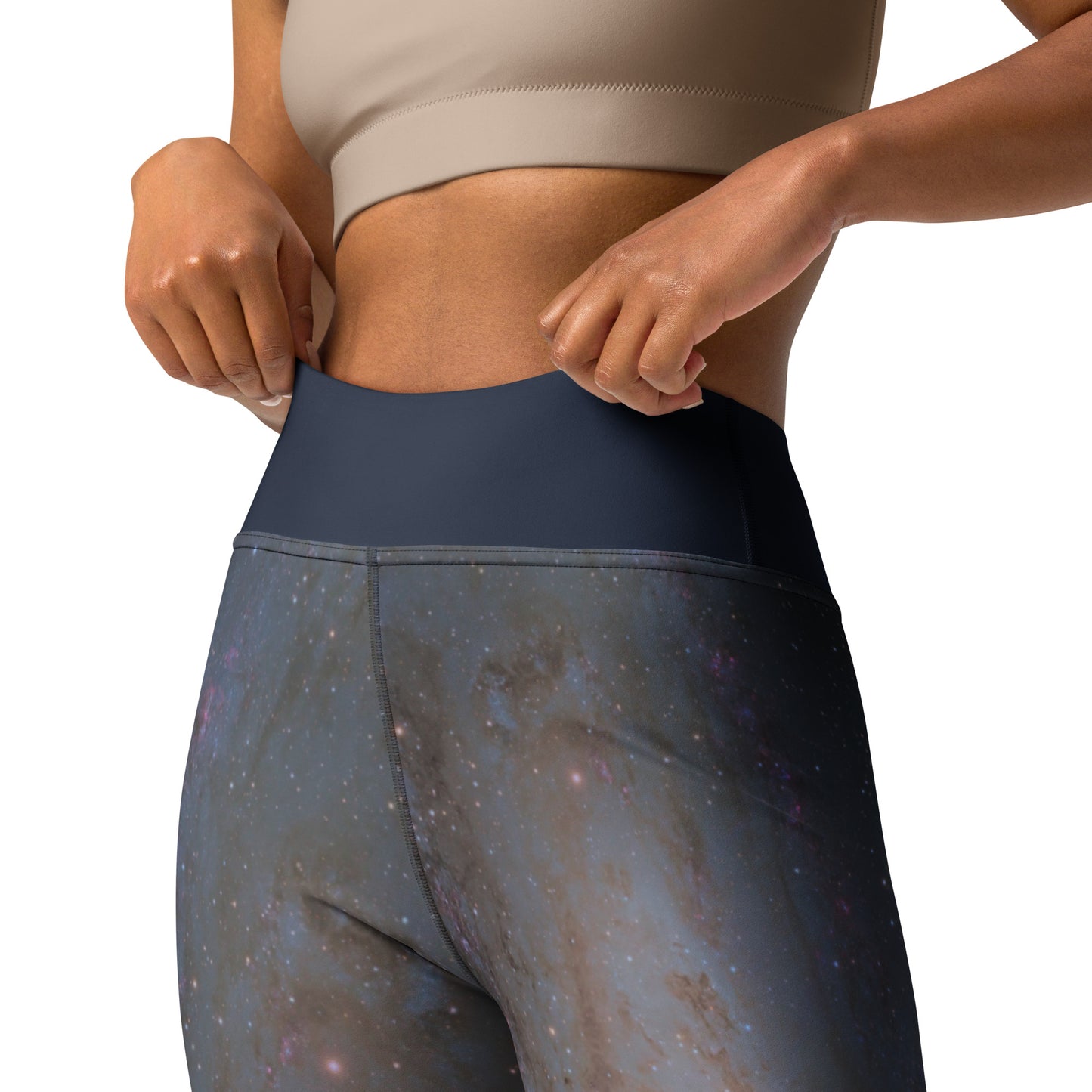 Astrophotography on Yoga Leggings