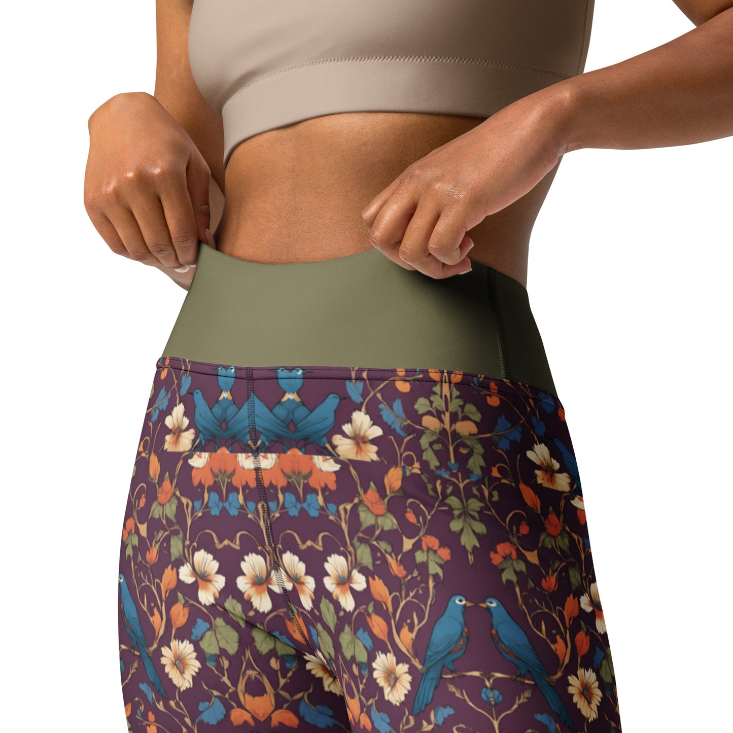 Blue Bird Yoga Leggings