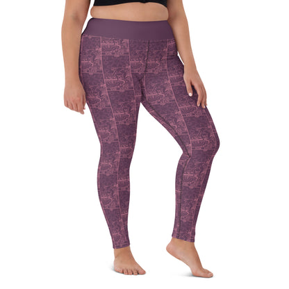 The Star Card Yoga Leggings