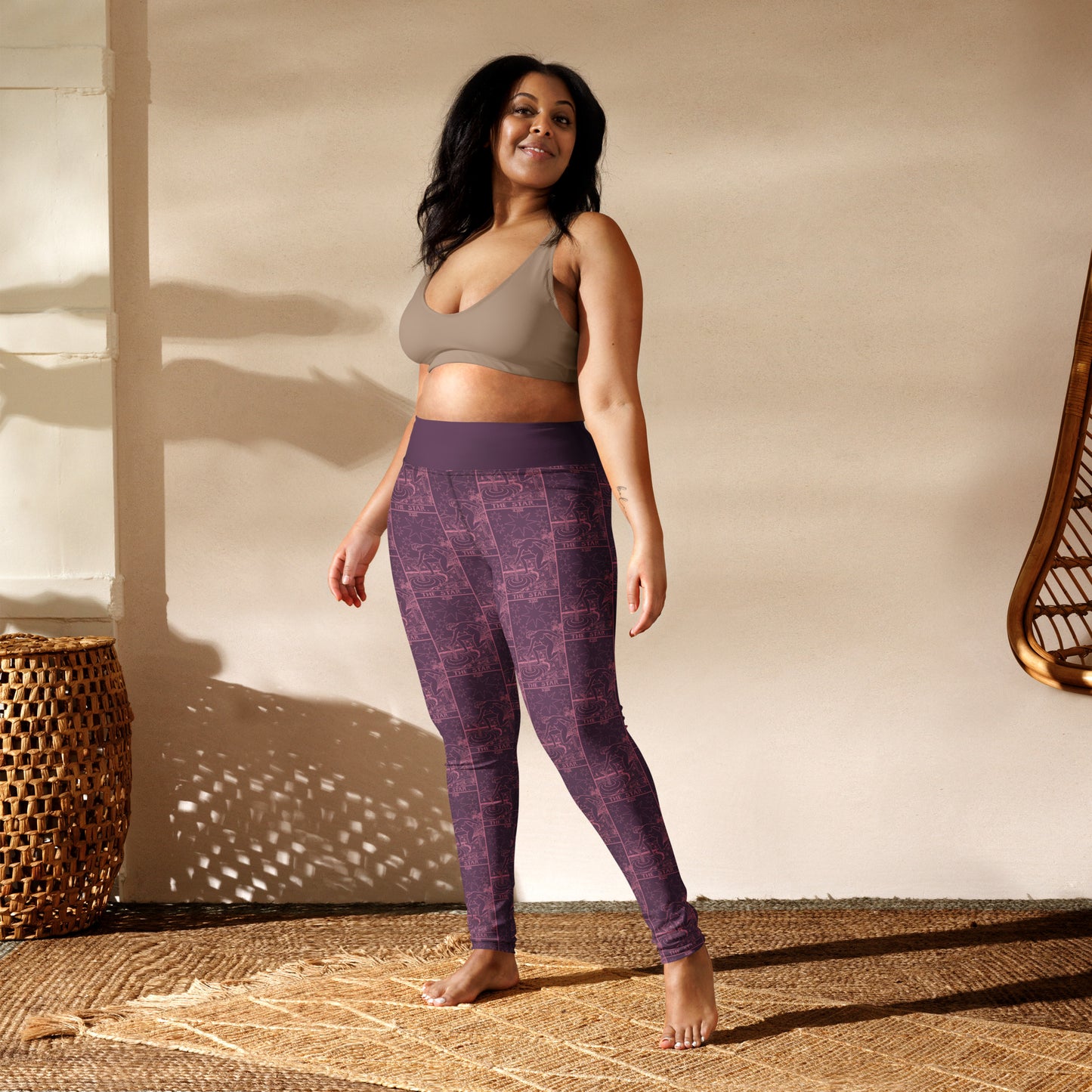 The Star Card Yoga Leggings