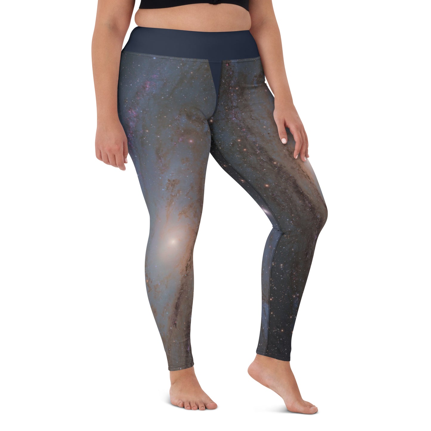 Astrophotography on Yoga Leggings