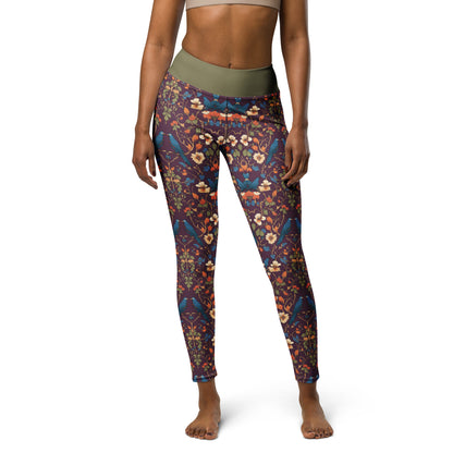 Blue Bird Yoga Leggings