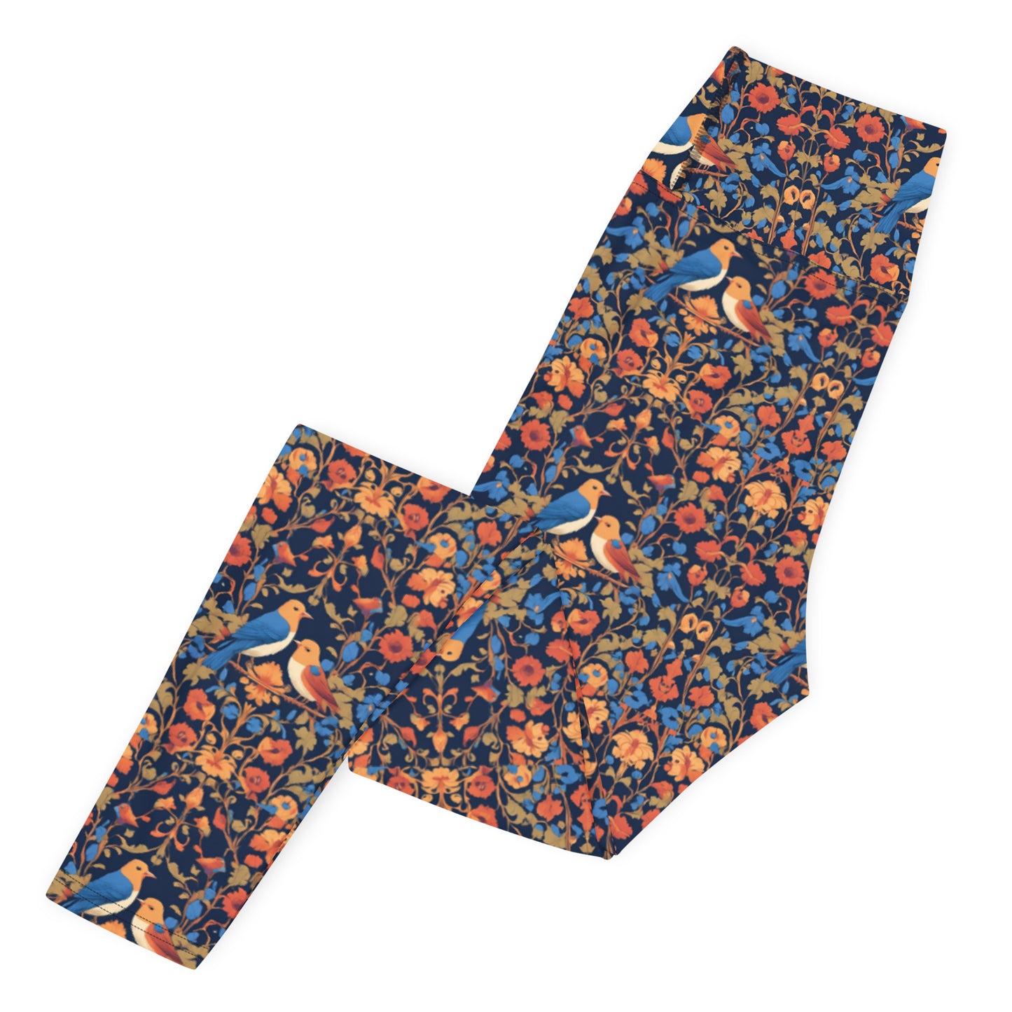 Blooming Flowers Yoga Leggings