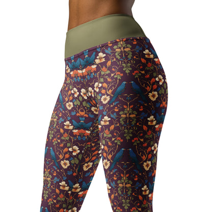 Blue Bird Yoga Leggings