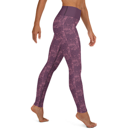 The Star Card Yoga Leggings