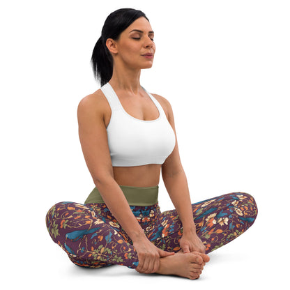 Blue Bird Yoga Leggings