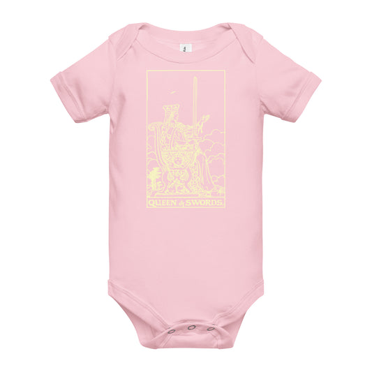 The Queen of Swords Card One Piece for Babies