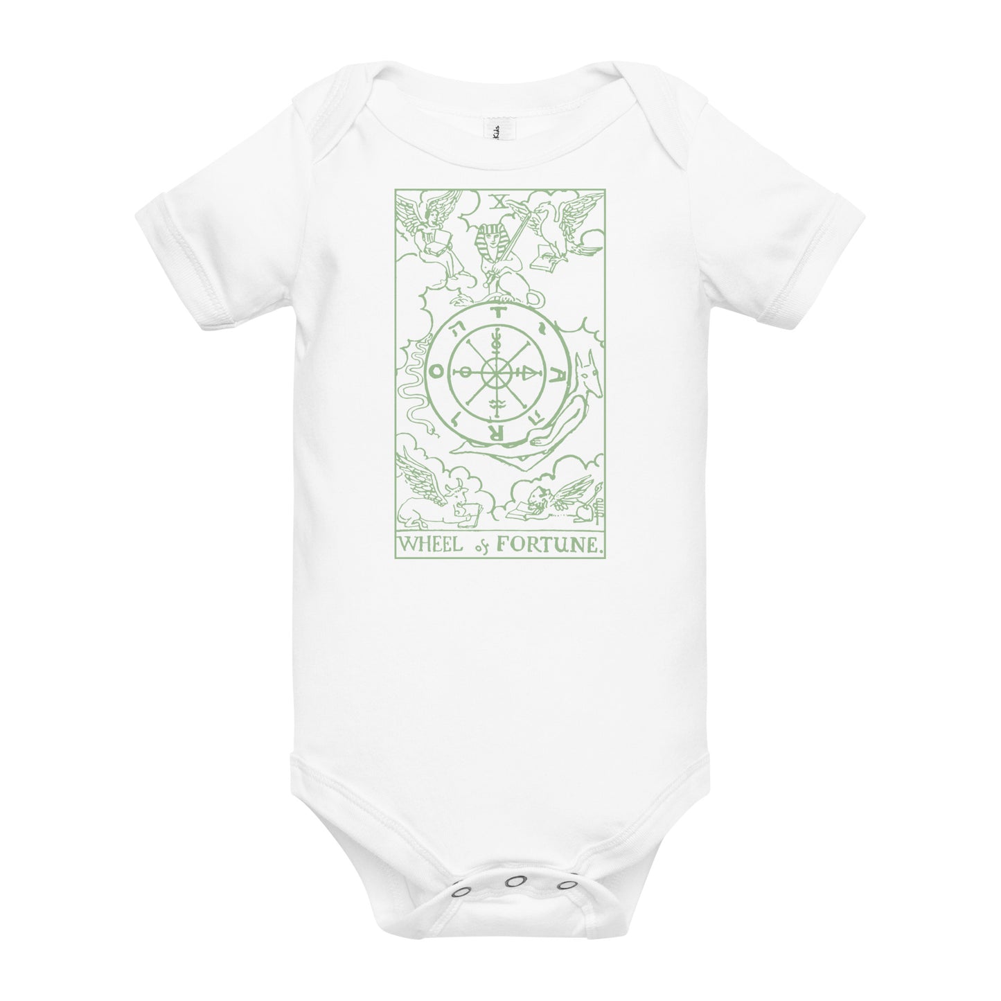 Wheel of Fortune Card One Piece for Babies