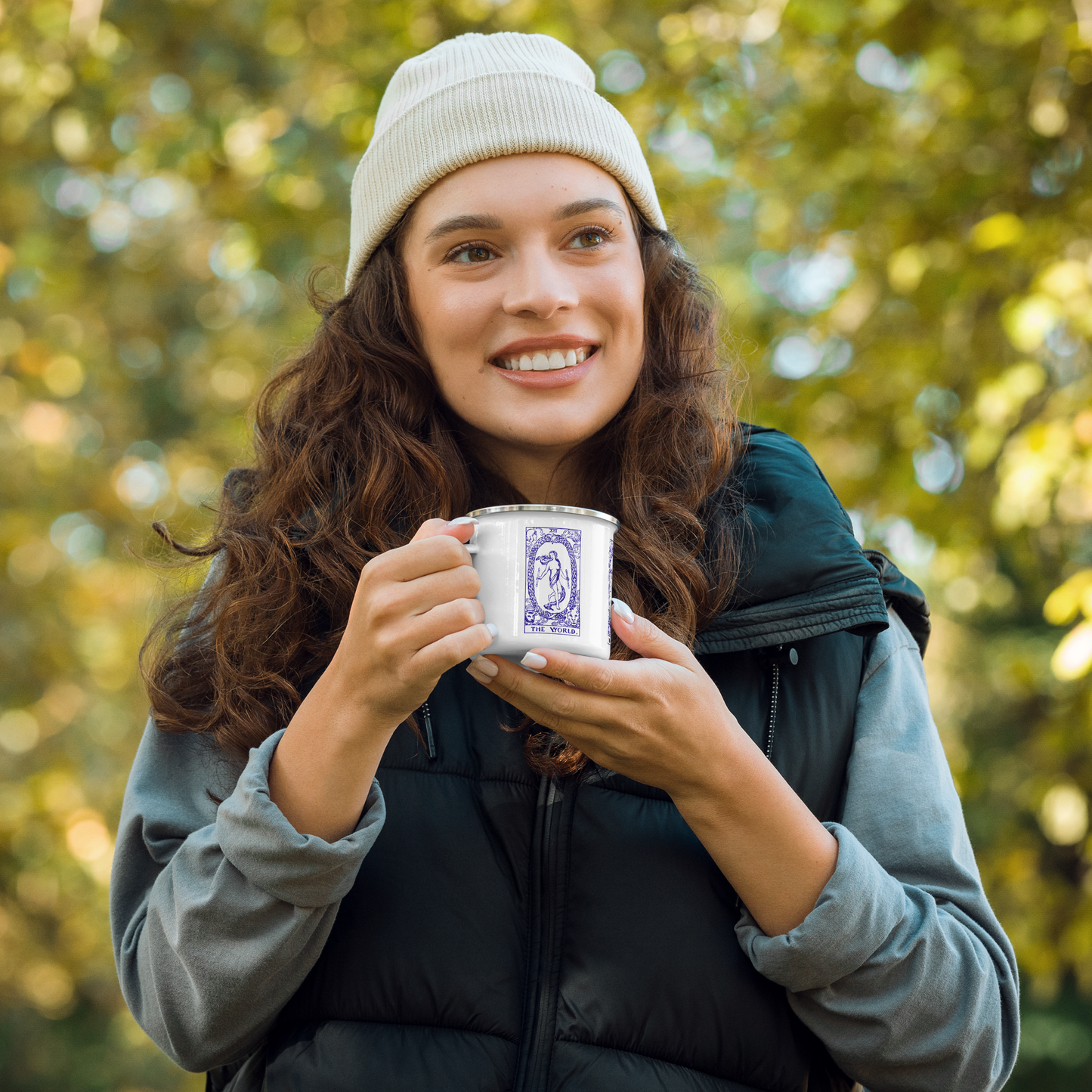 The World Card Camping Mug