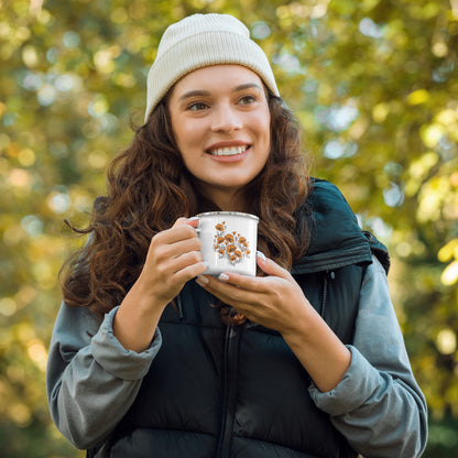 California Poppies Camping Mug