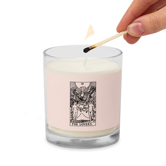 The Lovers Card Unscented Candle