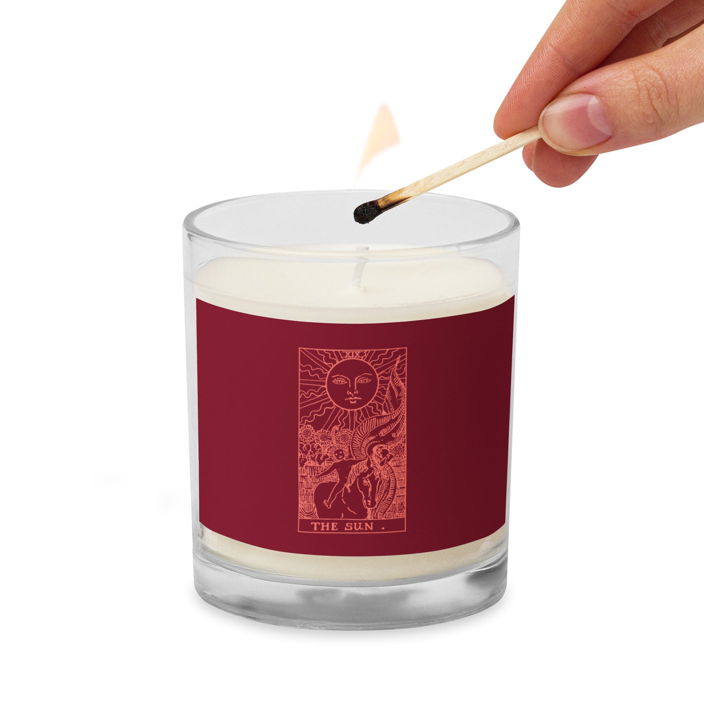 The Sun Card Unscented Candle