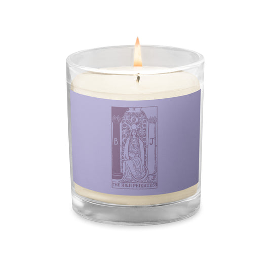 The High Priestess Card Unscented Candle
