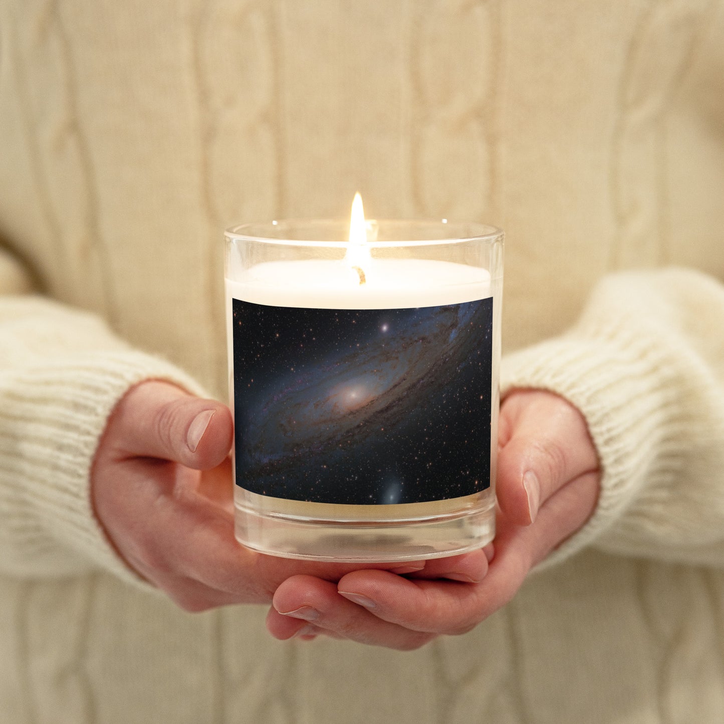 Astrophotography Soy Candle