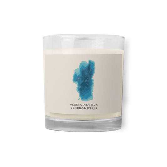 Tahoe Depth Map Unscented Candle