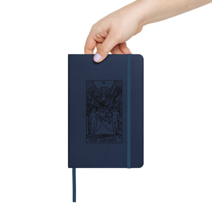 The Lovers Card Hardcover Journal