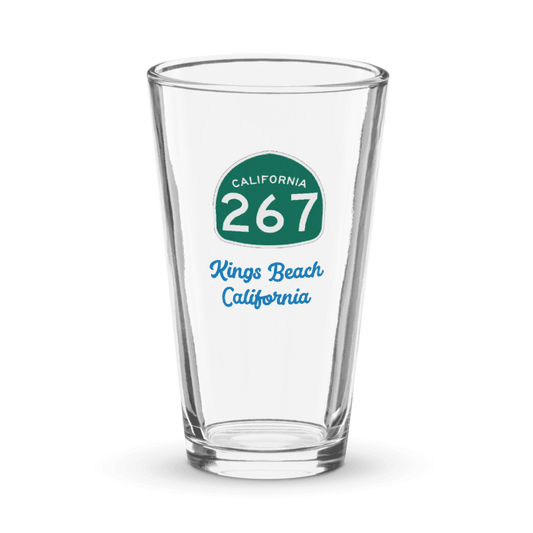 Highway 267 to Kings Beach Pint Glass