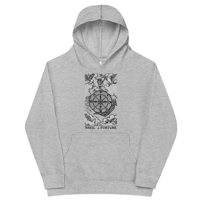 The Wheel of Fortune Card Hoodie for Kids