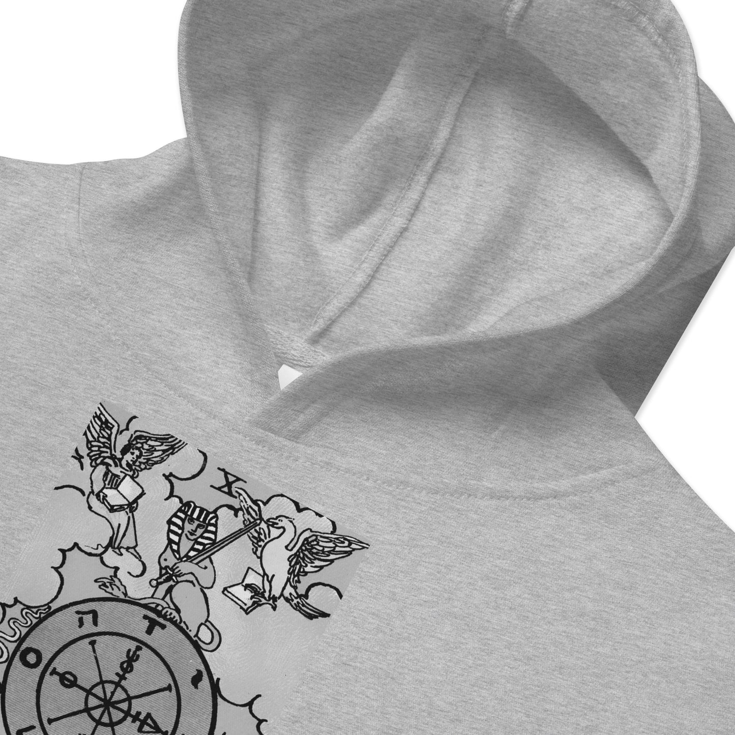 The Wheel of Fortune Card Hoodie for Kids