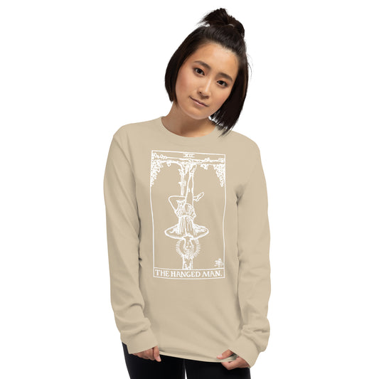 The Hanged Man Card Long Sleeve Tee