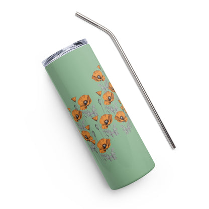 Original California Poppies 20 oz Insulated Tumbler