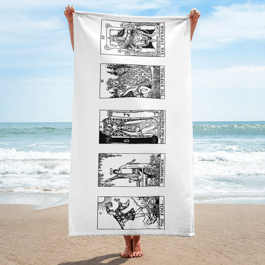 Cards O-IV Beach Towel