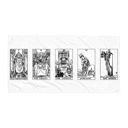 Tarot Cards V-IX Towel