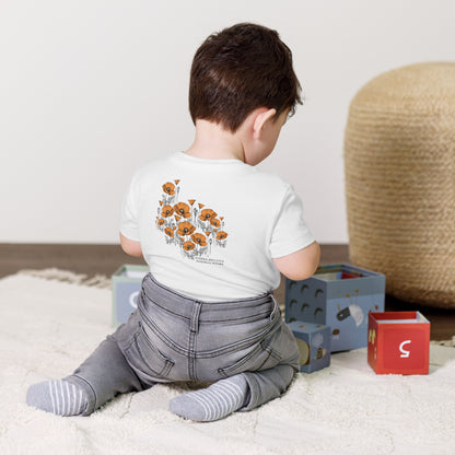 California Poppies Short Sleeve Tee for Tots