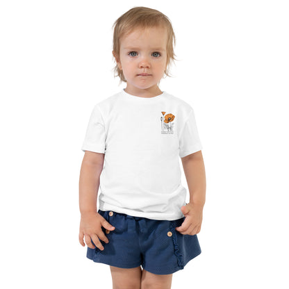 California Poppies Short Sleeve Tee for Tots