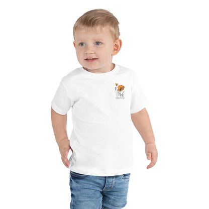 California Poppies Short Sleeve Tee for Tots