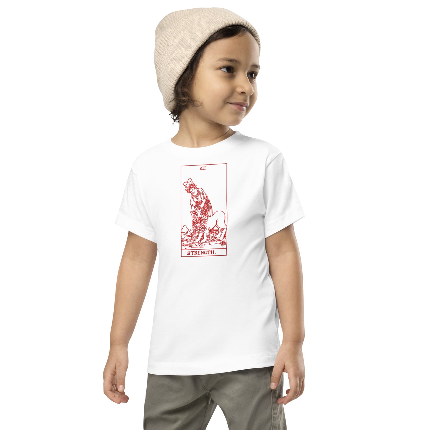 The Strength Card Tee for Tots