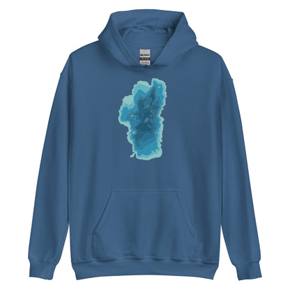 Tahoe Depth Map Hoodie