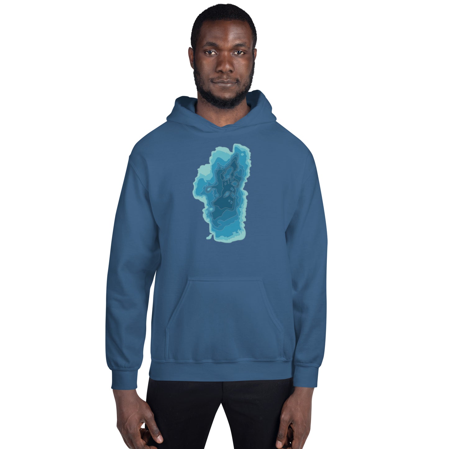 Tahoe Depth Map Hoodie