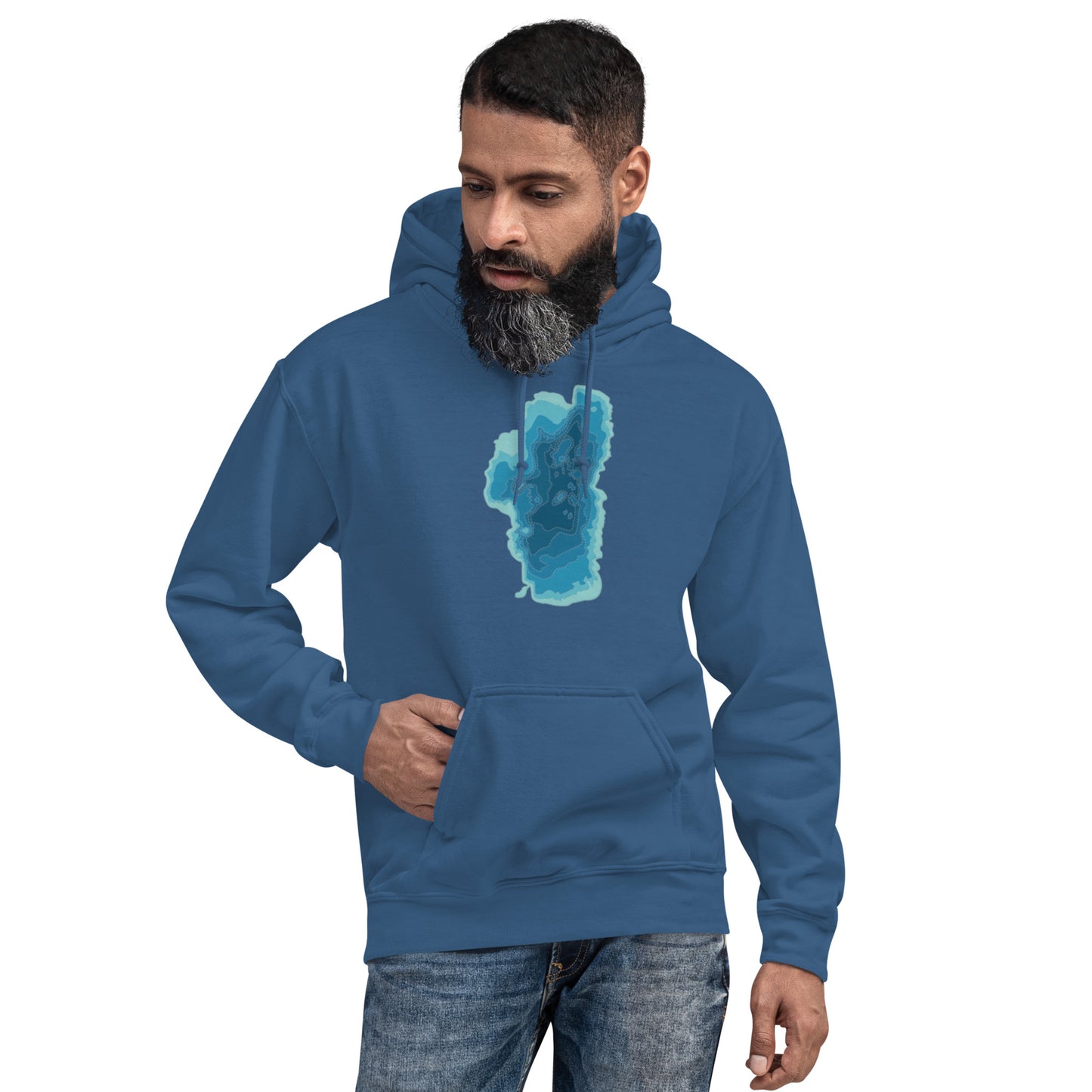 Tahoe Depth Map Hoodie