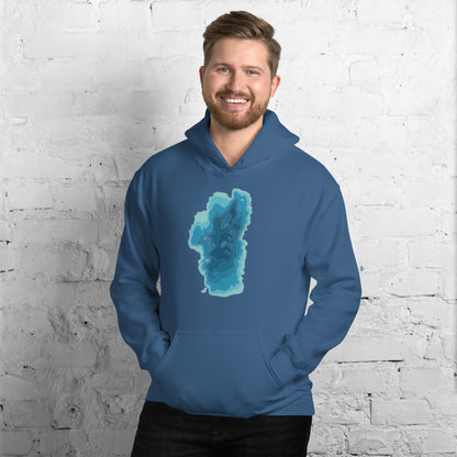 Tahoe Depth Map Hoodie