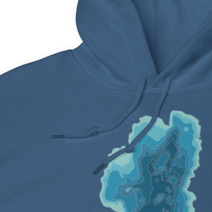 Tahoe Depth Map Hoodie