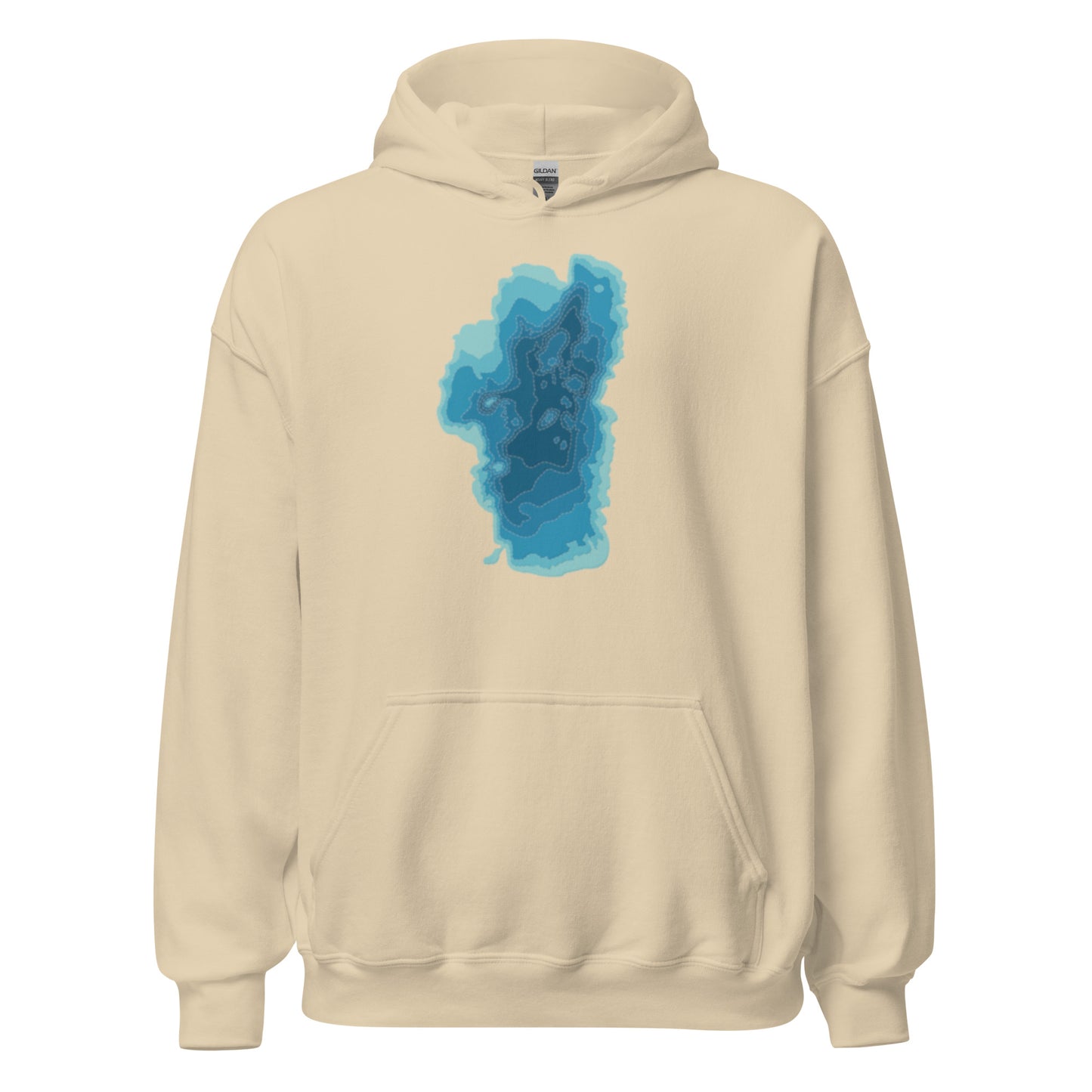 Tahoe Depth Map Hoodie