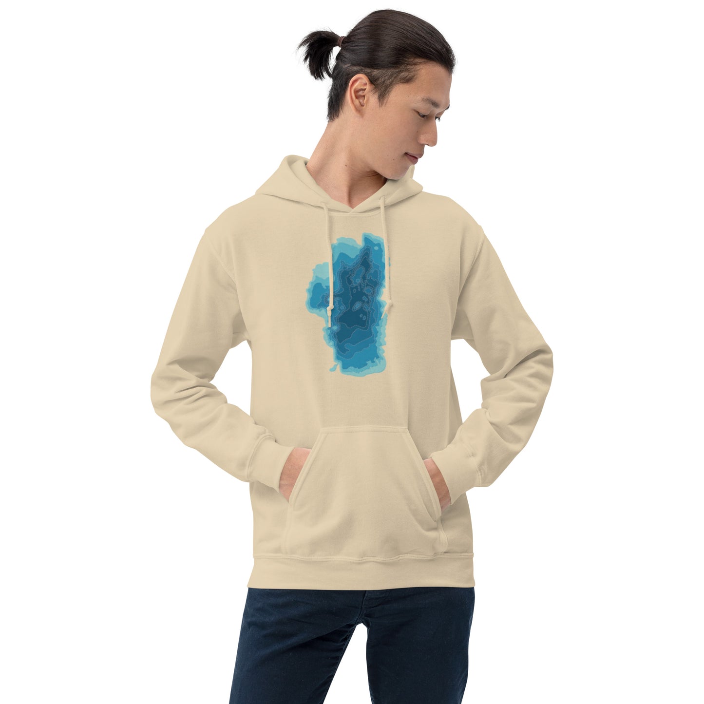 Tahoe Depth Map Hoodie