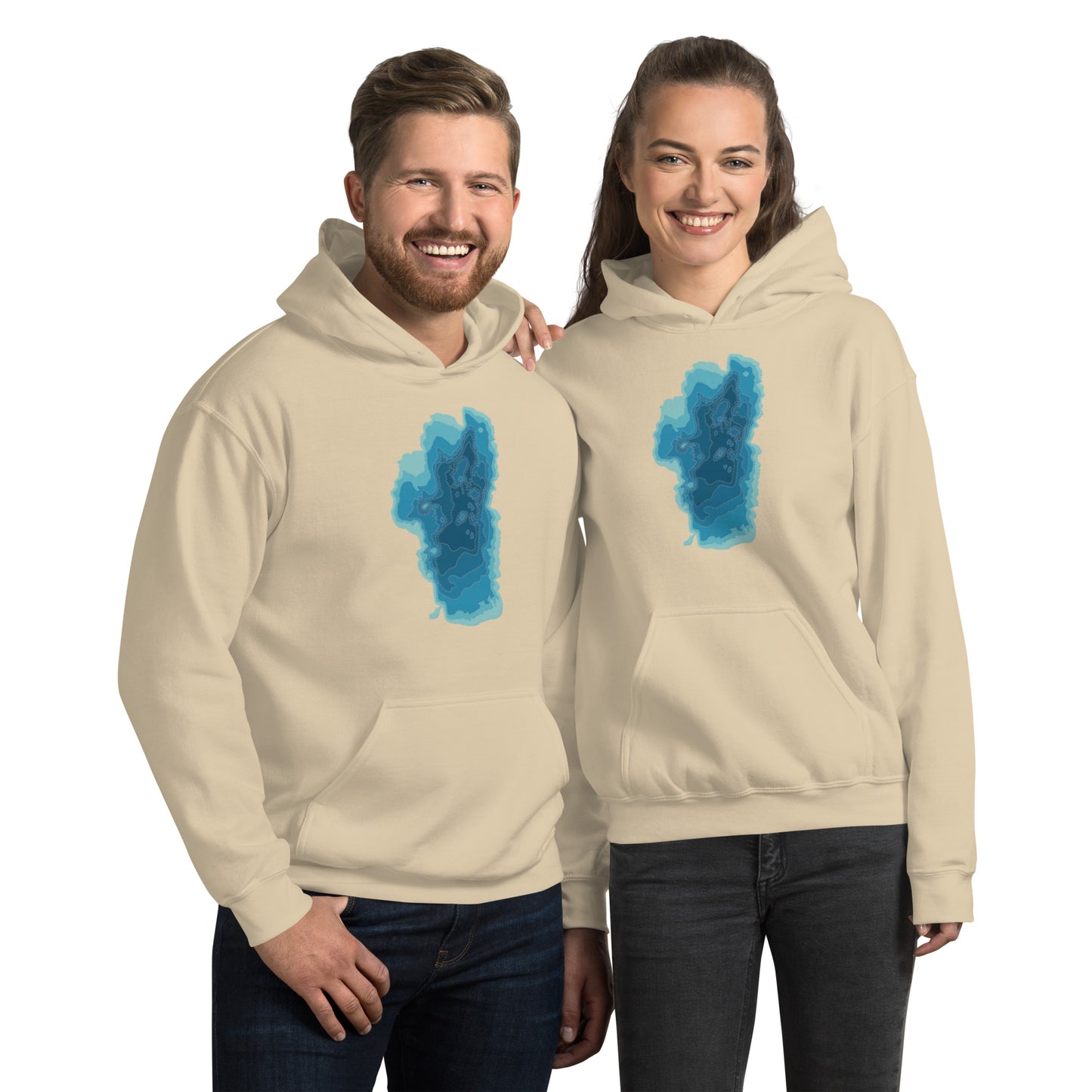 Tahoe Depth Map Hoodie