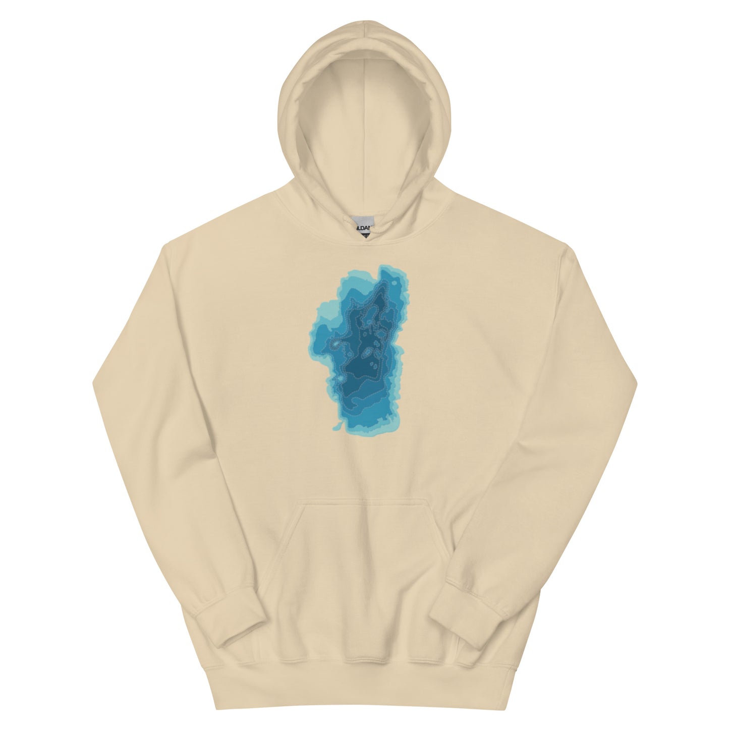 Tahoe Depth Map Hoodie