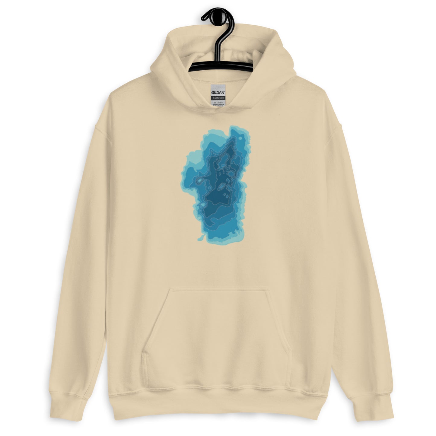 Tahoe Depth Map Hoodie