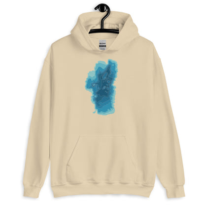 Tahoe Depth Map Hoodie