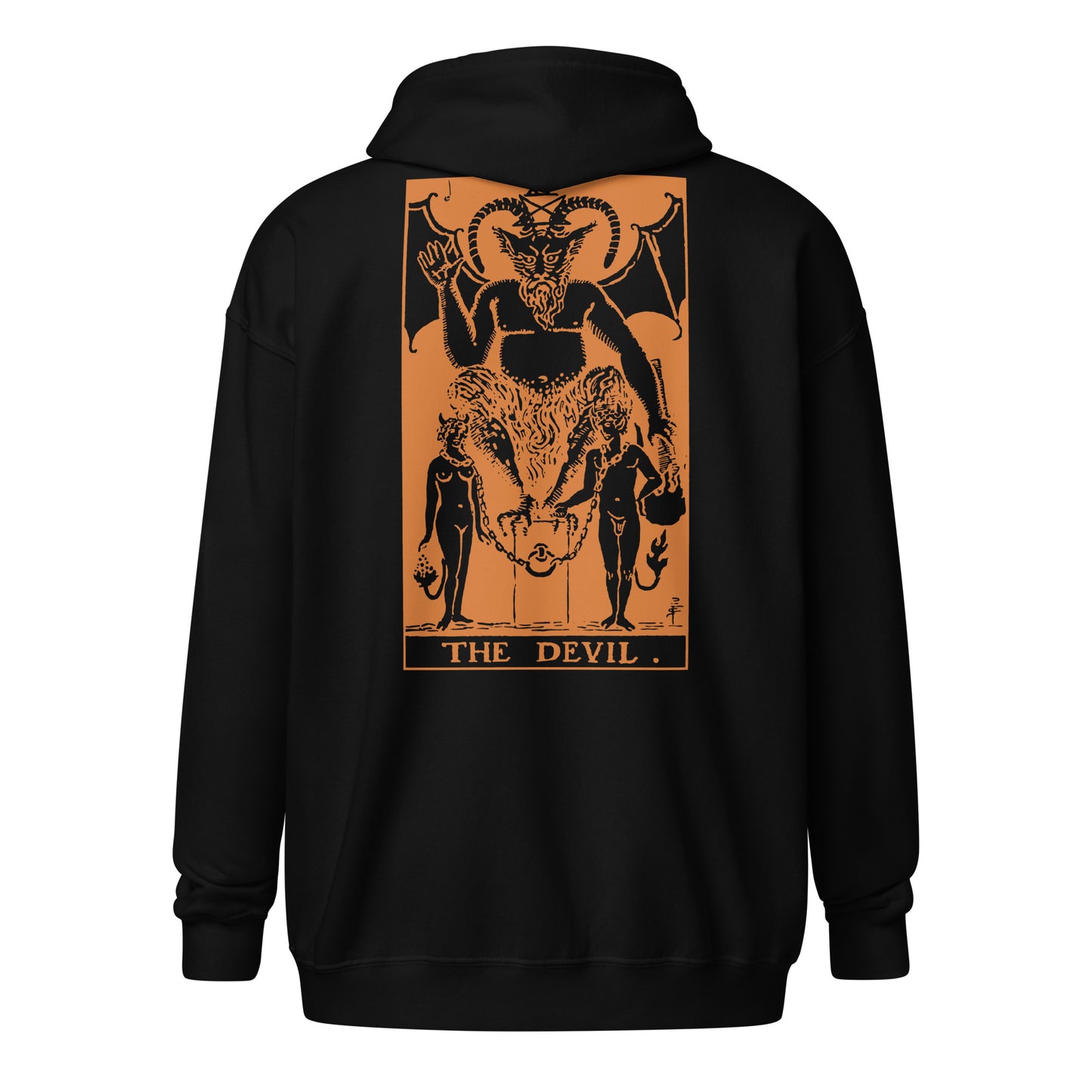 The Devil Card Zip Hoodie