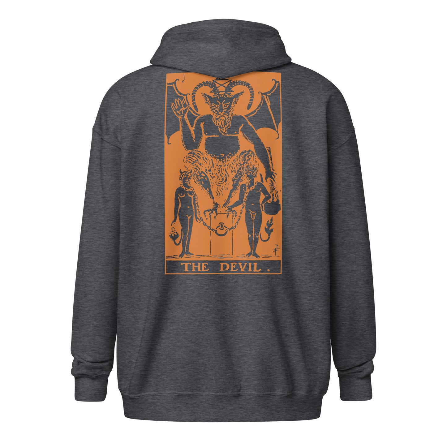 The Devil Card Zip Hoodie