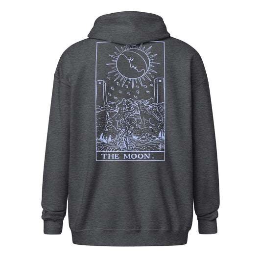 The Moon Card Zip Hoodie