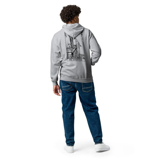 The Magician Card Zip Hoodie