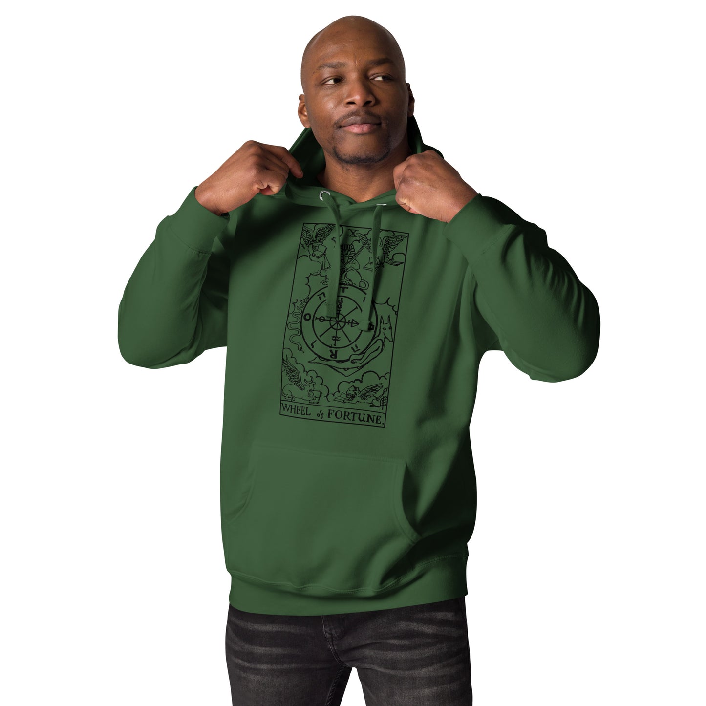 Wheel of Fortune Card Hoodie