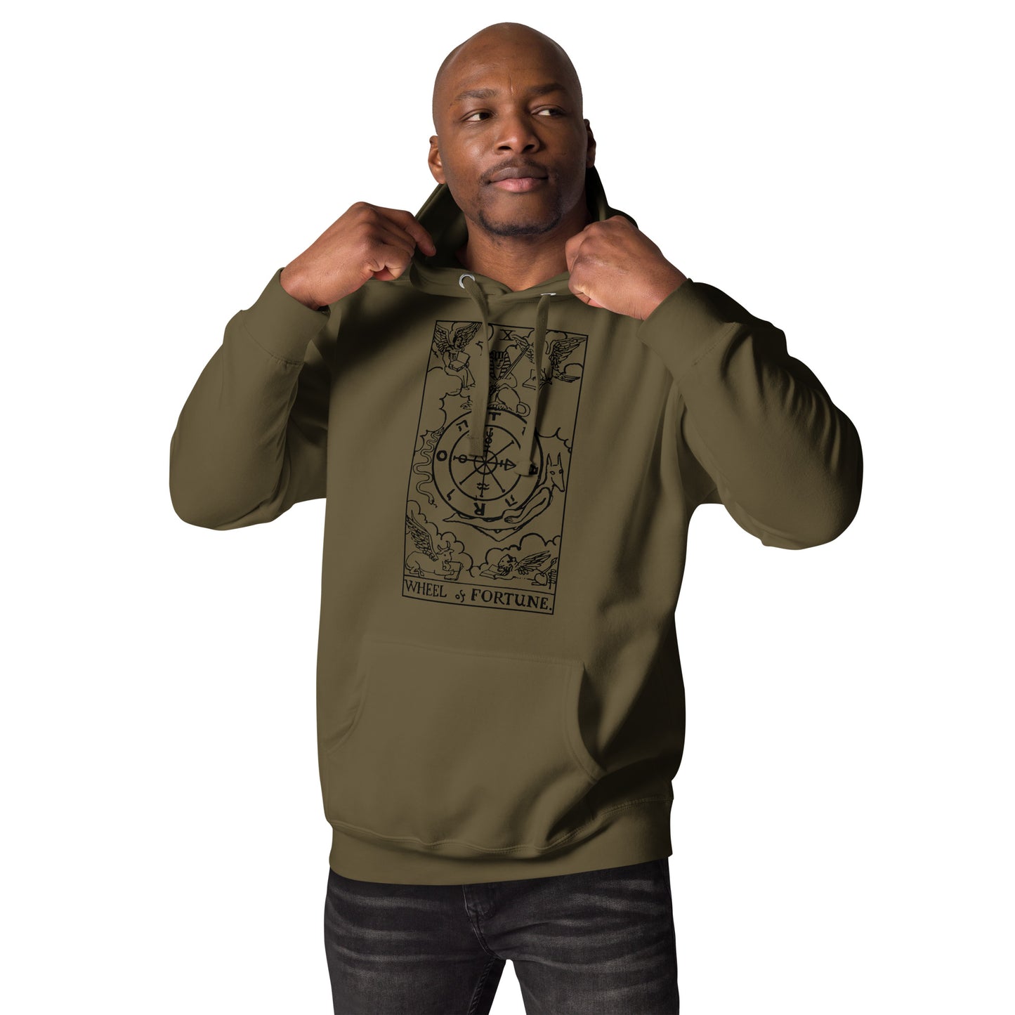 Wheel of Fortune Card Hoodie