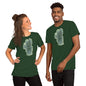 Green Tahoe Depth Map Tee