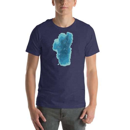 Tahoe Depth Map Tee